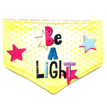 Load image into Gallery viewer, Be A Light Reversible Dog Bandana