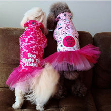 Load image into Gallery viewer, Girlz Just Wanna Have Fun! Dripping Dog Coat