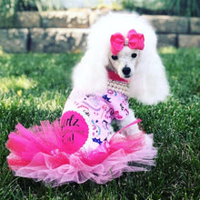 Load image into Gallery viewer, Girlz Just Wanna Have Fun! Dripping Dog Coat