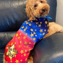 Load image into Gallery viewer, I'm a Star Dripping Dog Coat