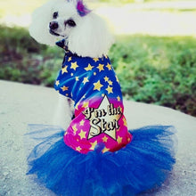 Load image into Gallery viewer, I'm a Star Dripping Dog Coat