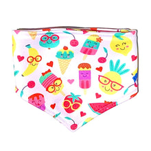 Load image into Gallery viewer, Be a Pineapple / Summer Treats Reversible Dog Bandana
