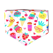 Load image into Gallery viewer, Be a Pineapple / Summer Treats Reversible Dog Bandana