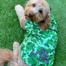 Load image into Gallery viewer, Too Cute to Hide! Dripping Dog Coat