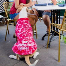 Load image into Gallery viewer, Too Cute to Hide! Dripping Dog Coat